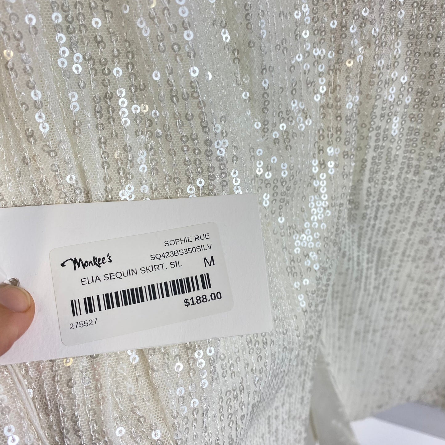 Skirt Maxi By Clothes Mentor In White, Size: M