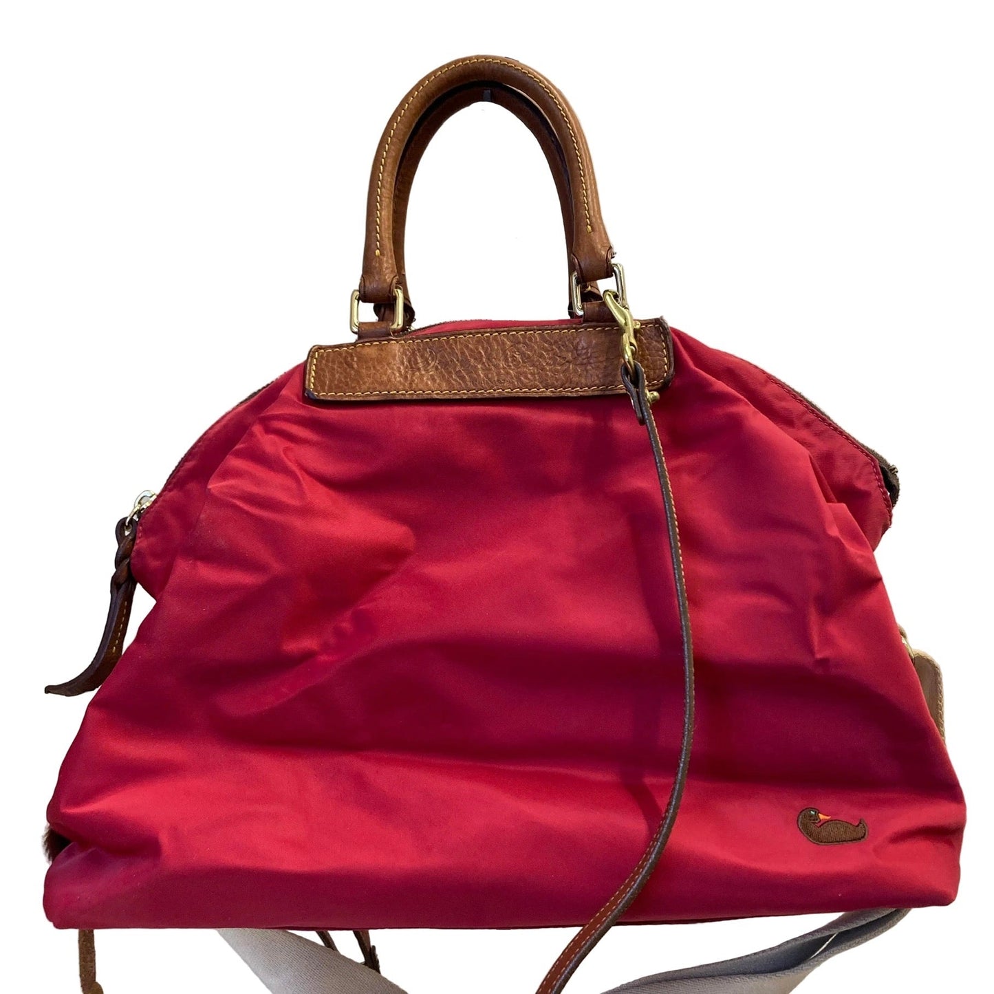 Handbag Designer By Dooney And Bourke In Red, Size:Large