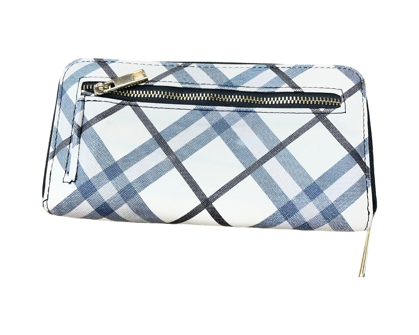 Wallet By Clothes Mentor In Cream & Grey, Size:Medium