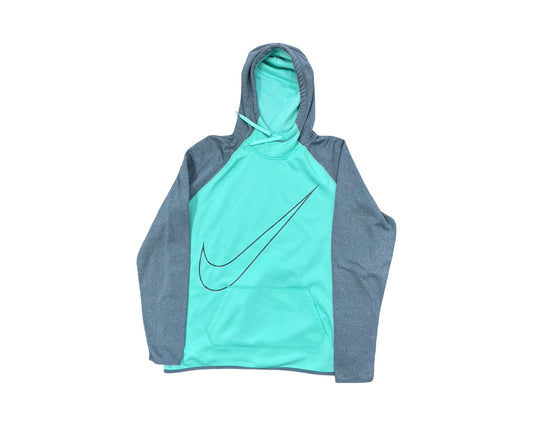 Sweatshirt Hoodie By Nike In Green, Size:Xl