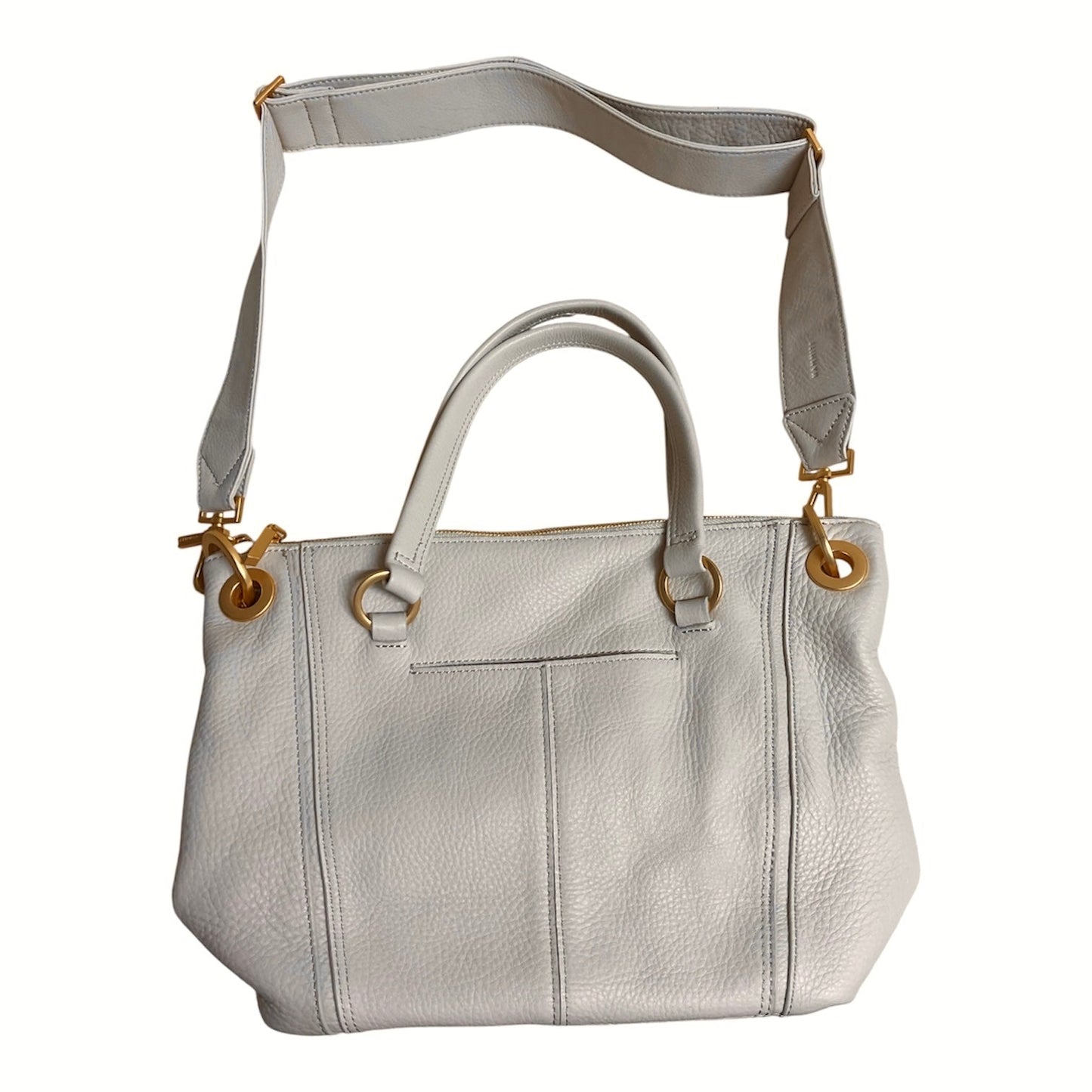 Handbag Leather By Hammitt In Cream, Size:Medium