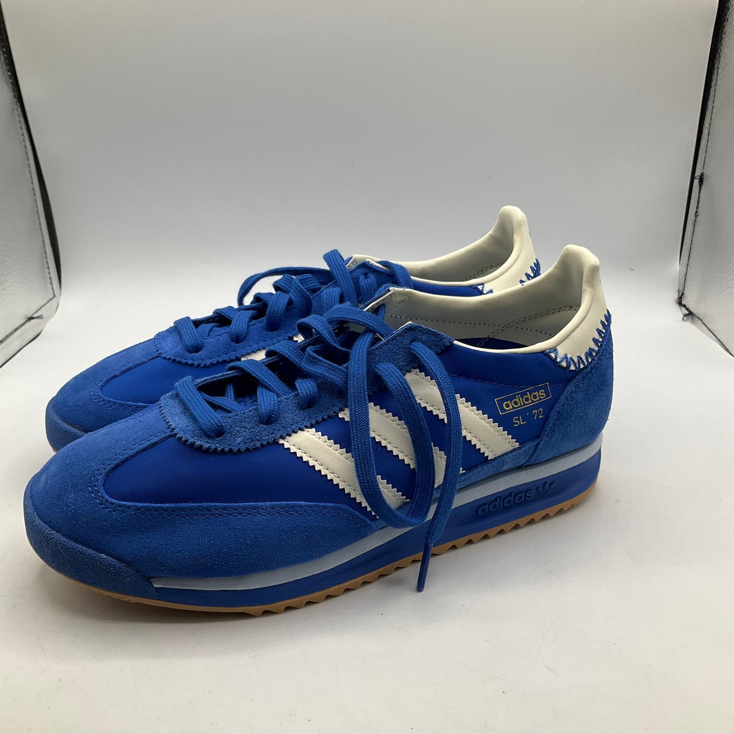 Shoes Sneakers By Adidas In Blue, Size: 6.5