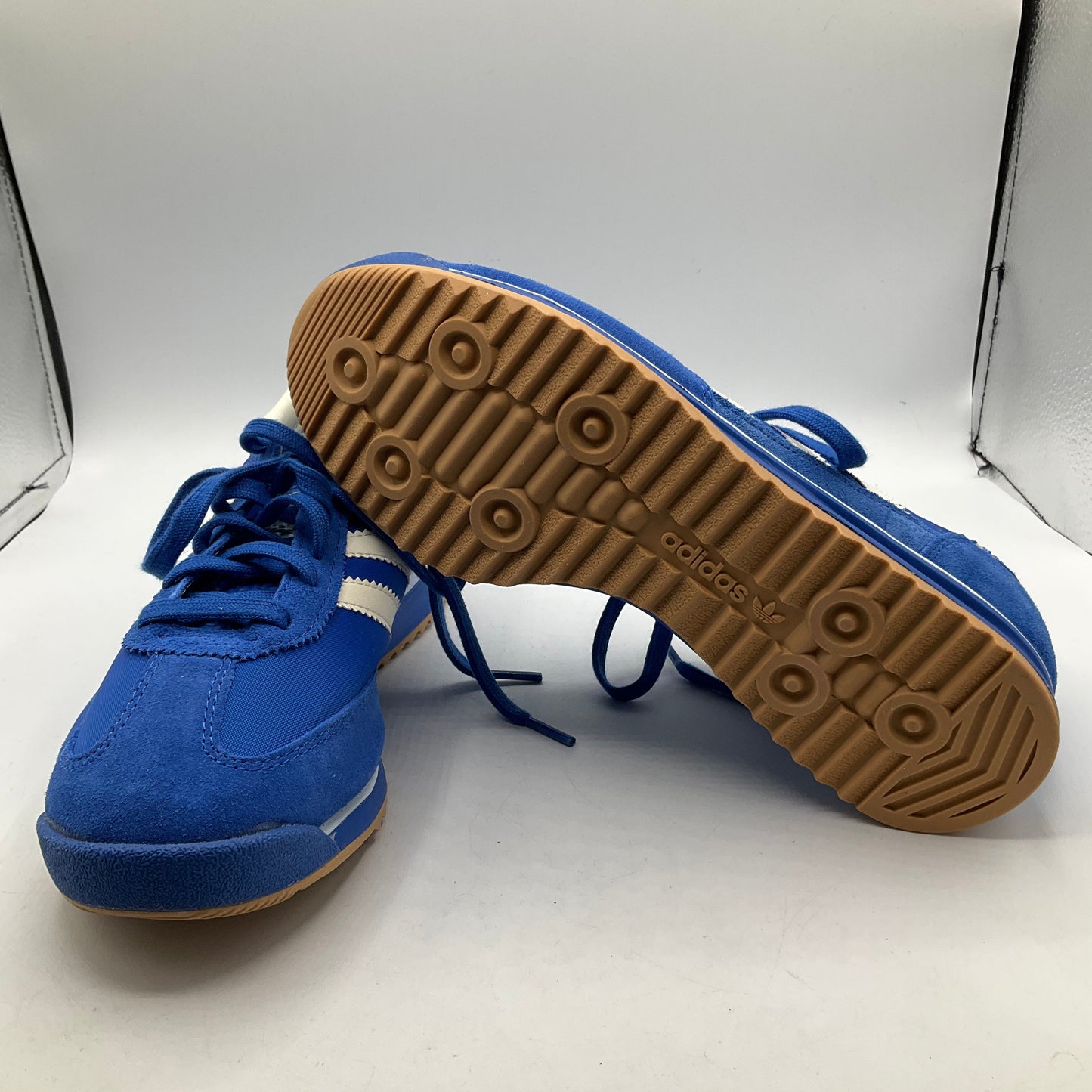 Shoes Sneakers By Adidas In Blue, Size: 6.5