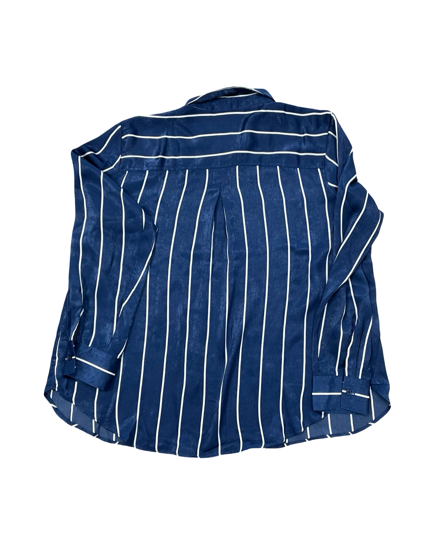 Blouse Ls By Maurices In Blue, Size:Xl