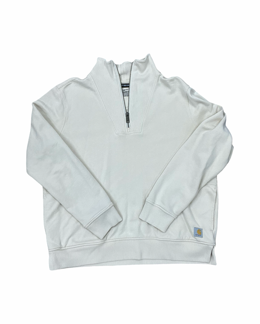 Sweatshirt Collar By Carhartt In Cream, Size:L