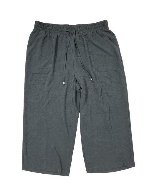 Pants Cropped By Nycc In Black, Size:1X