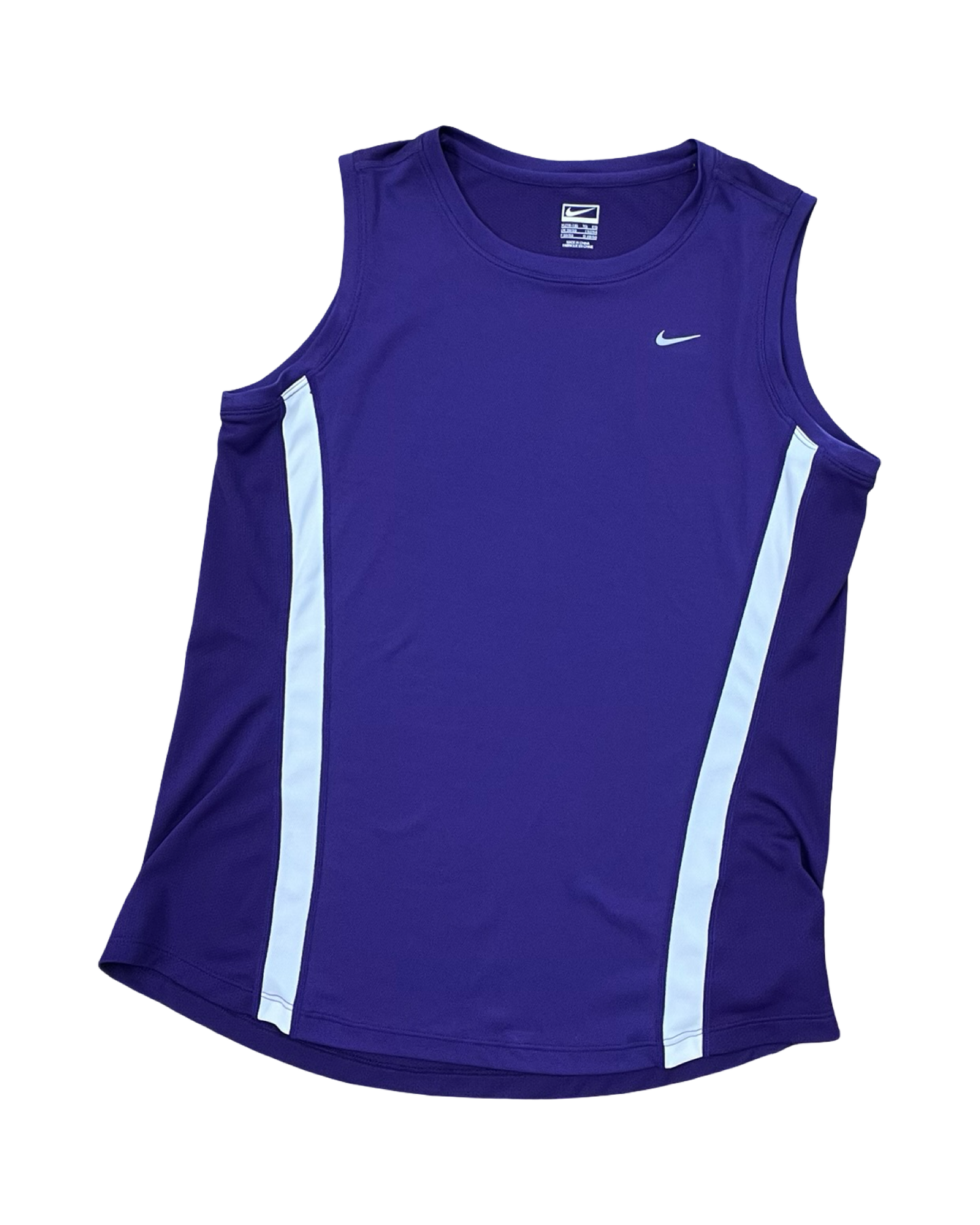 Athletic Tank Top By Nike In Purple, Size:Xl