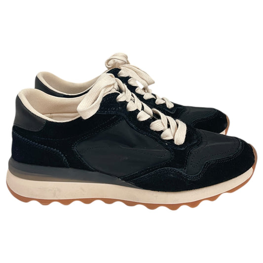 Shoes Flats By Antonio Melani In Black & Cream, Size:7.5