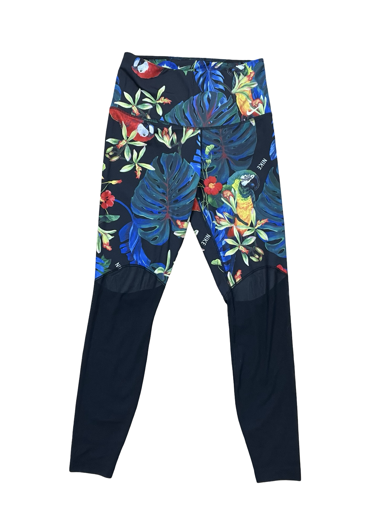 Athletic Leggings By Nike In Black, Size:M