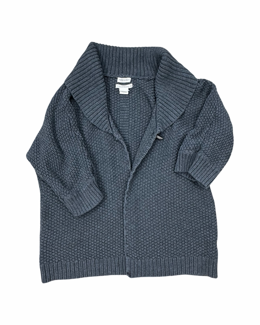 Sweater Cardigan By Ruff Hewn In Grey, Size:L