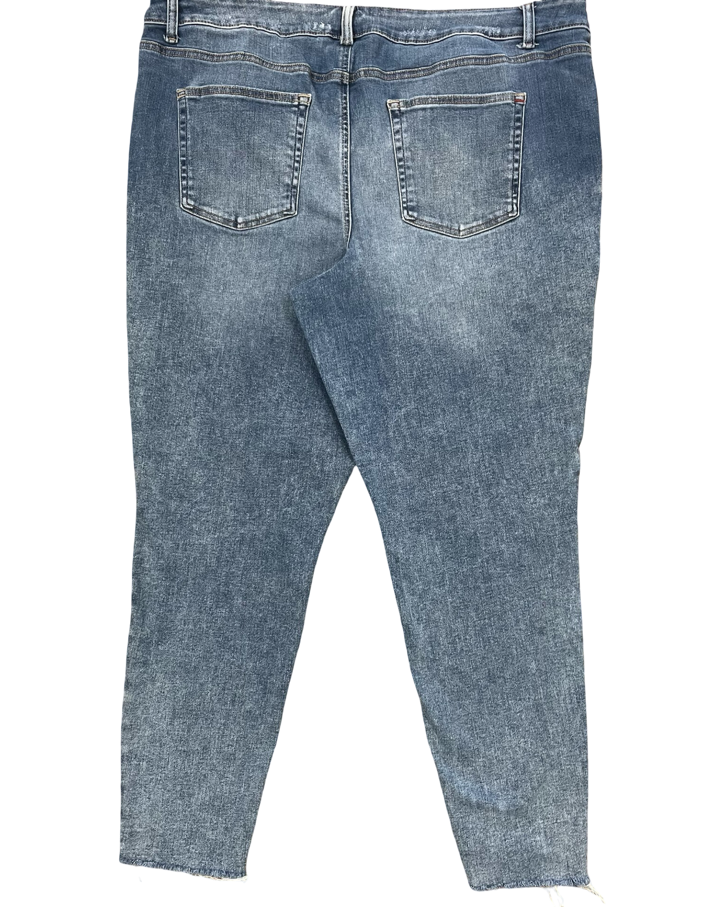 Jeans Skinny By Edgely In Blue Denim, Size:24