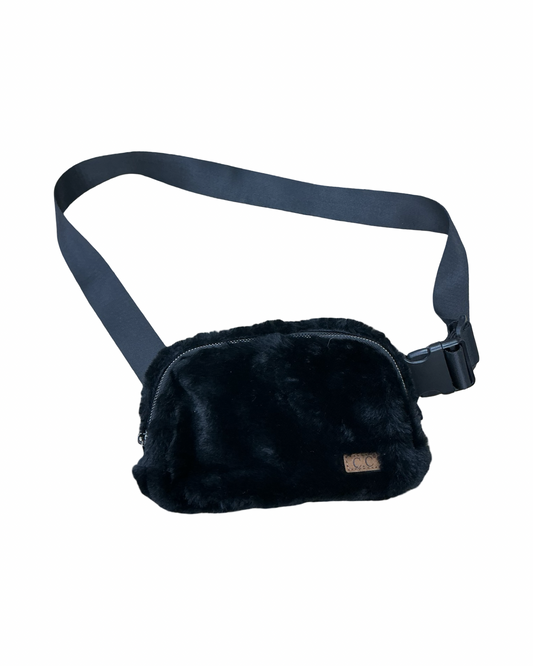 Belt Bag By C And C In Black, Size:Small