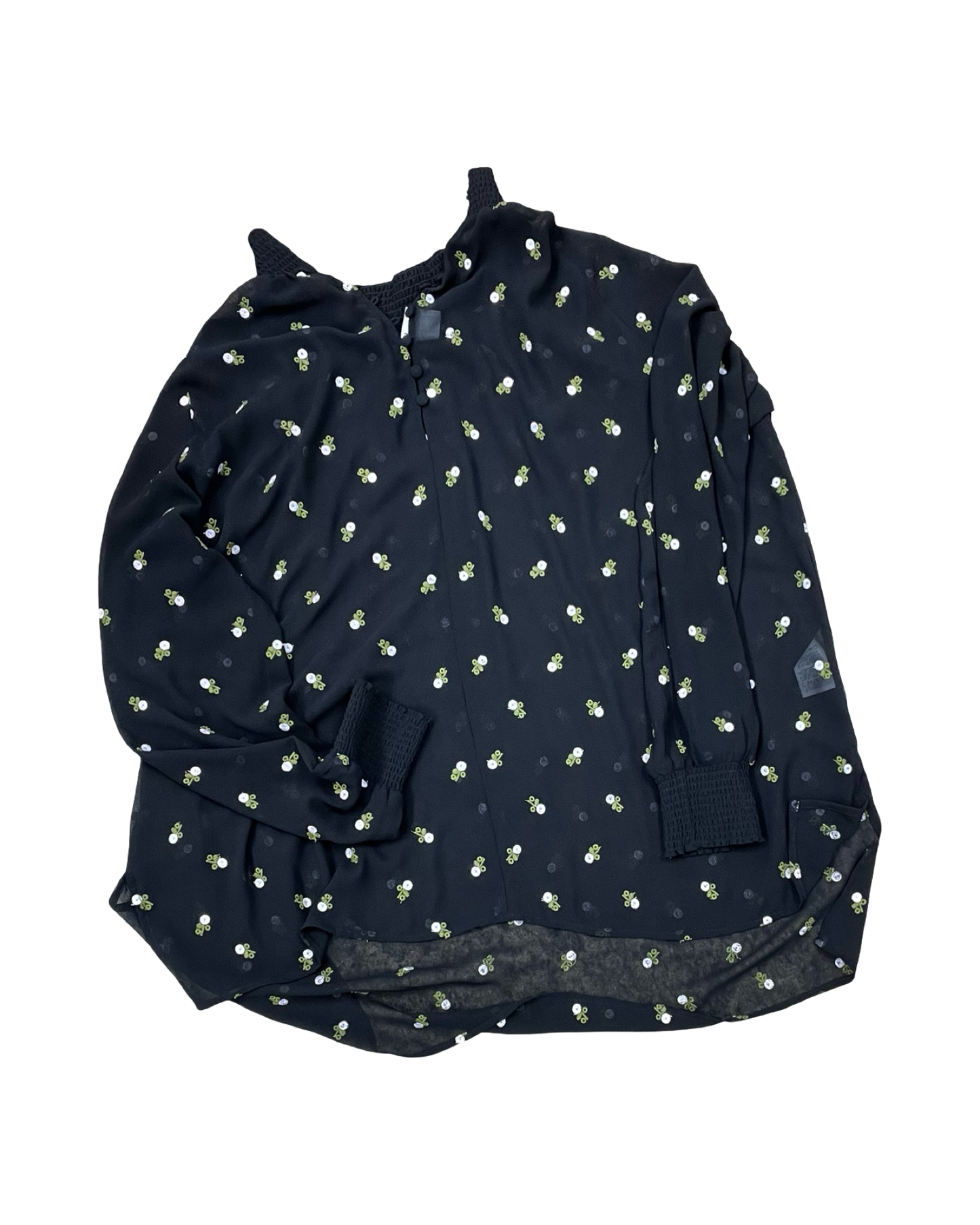 Top Sleeveless By Cabi In Black & Cream, Size:Xs