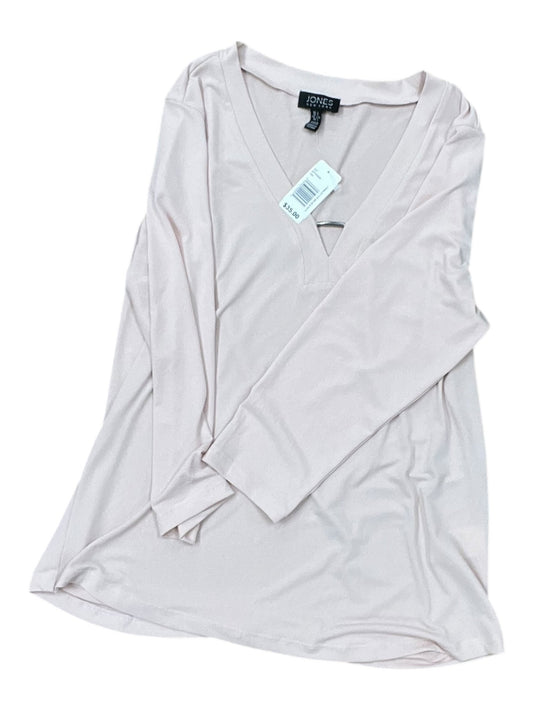 Top Ls By Jones New York In Cream, Size:L