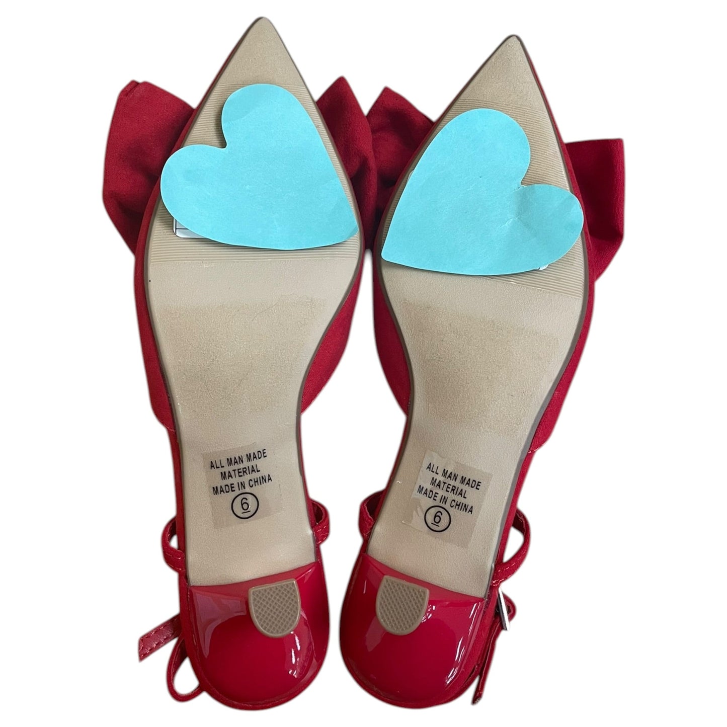 Shoes Heels Kitten By Cme In Red, Size:6