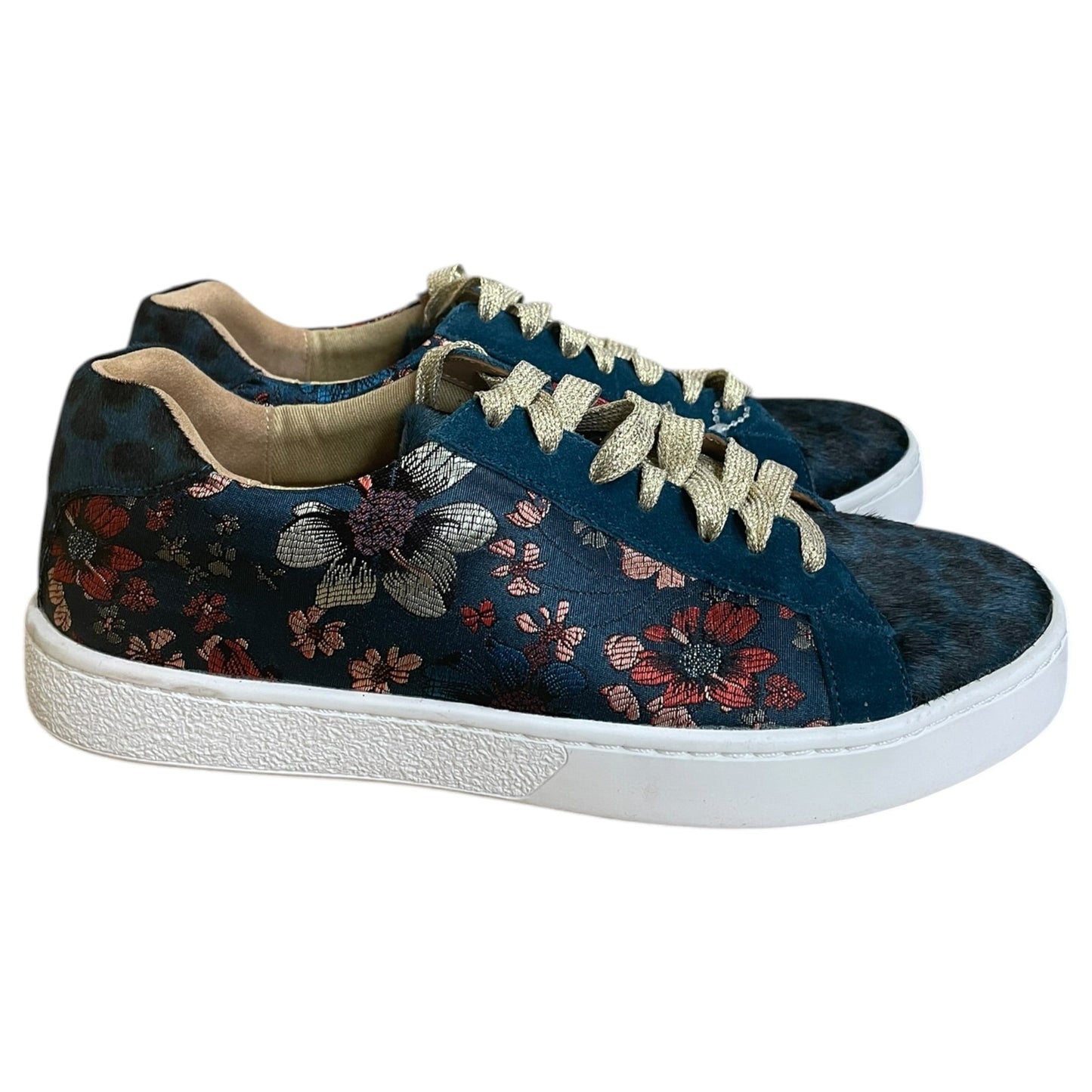 Shoes Sneakers By Johnny Was In Teal, Size:6
