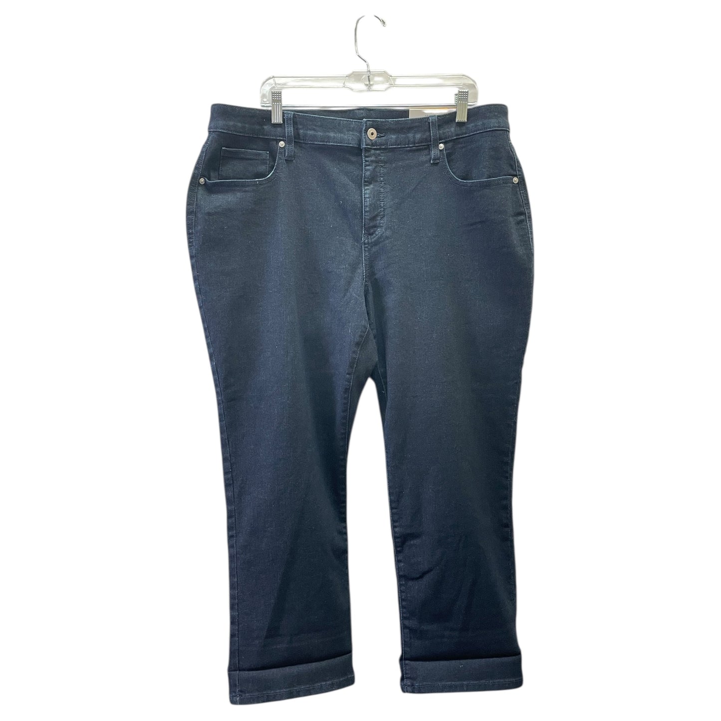 Jeans Boot Cut By Style And Company In Blue, Size:16