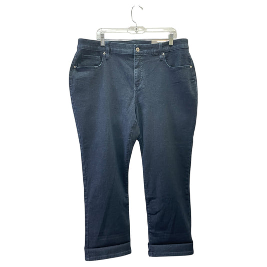 Jeans Boot Cut By Style And Company In Blue, Size:16