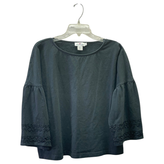 Top Ls By Vineyard Vines In Black, Size:Xl
