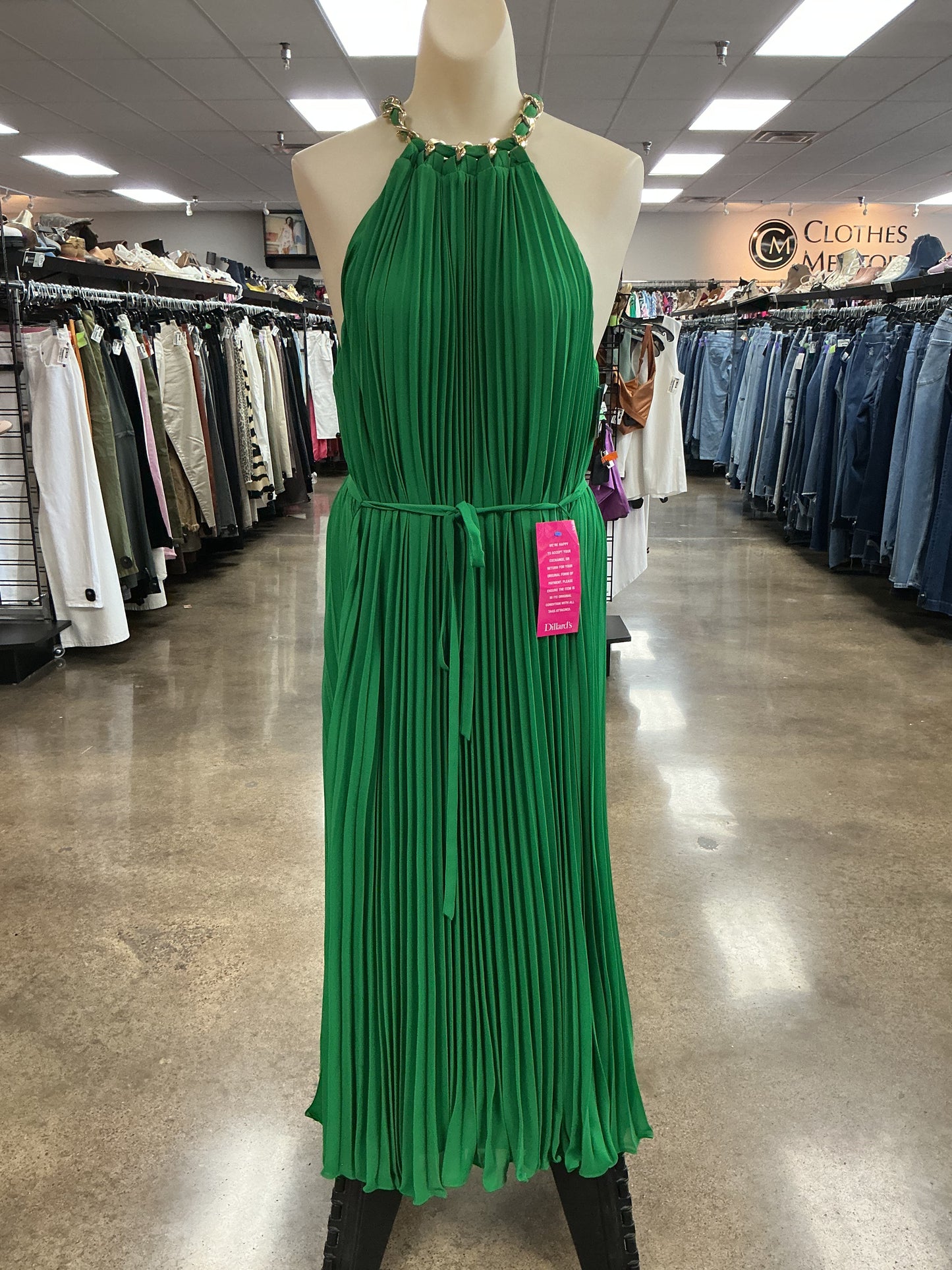 Dress Casual Maxi By Alex Marie In Green, Size:14
