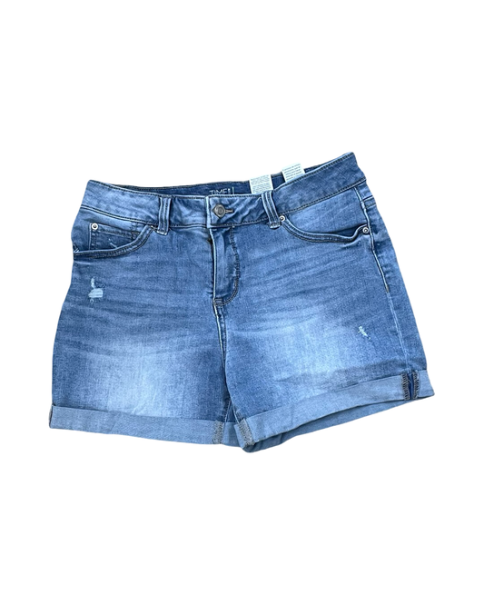 Shorts By Time And Tru In Blue Denim, Size:4