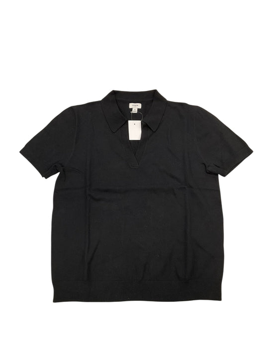 Top Ss By J. Crew In Black, Size:M