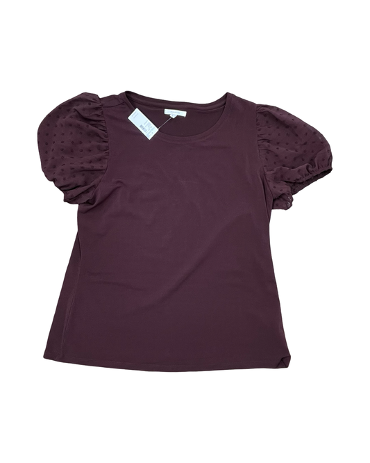Top Ss By Maurices In Maroon, Size:L