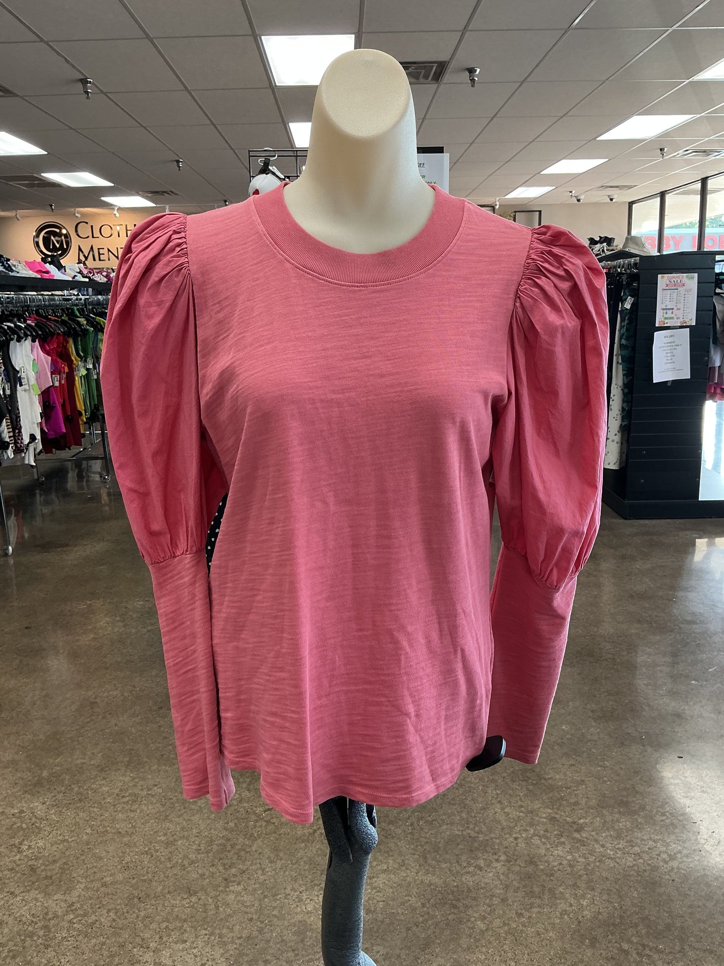 Top Ls By Nation In Pink, Size:M