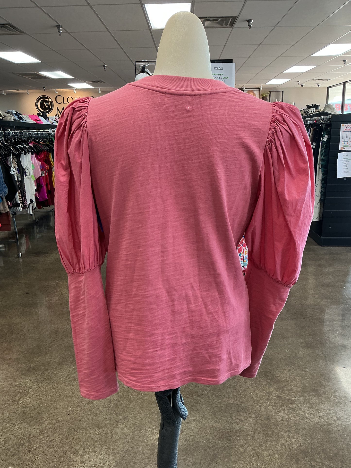 Top Ls By Nation In Pink, Size:M