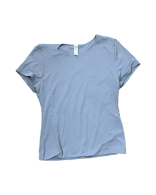 Athletic Top Ss By 90 Degrees By Reflex In Grey, Size:Xl
