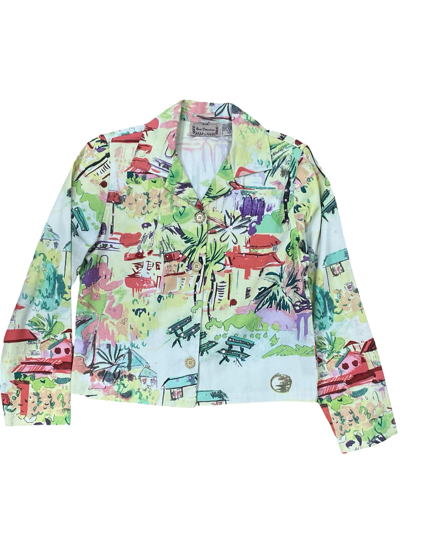 Jacket Other By New Directions In Green, Size:S