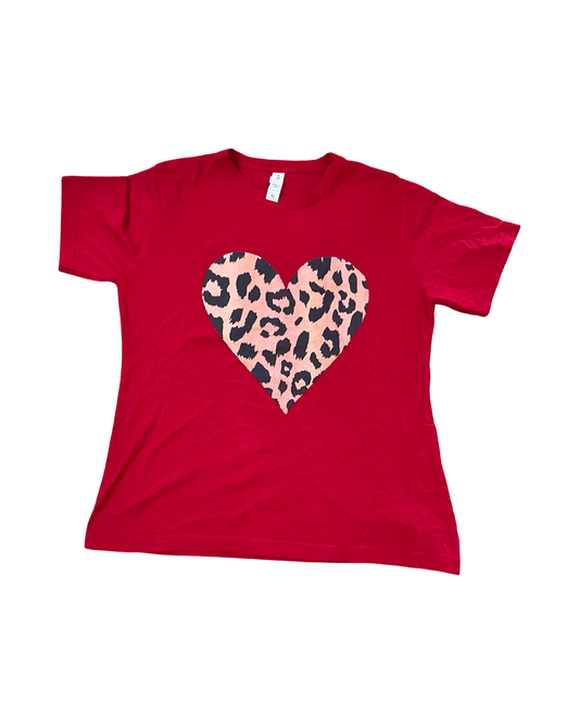 Top Ss By Tultex In Red, Size:Xl