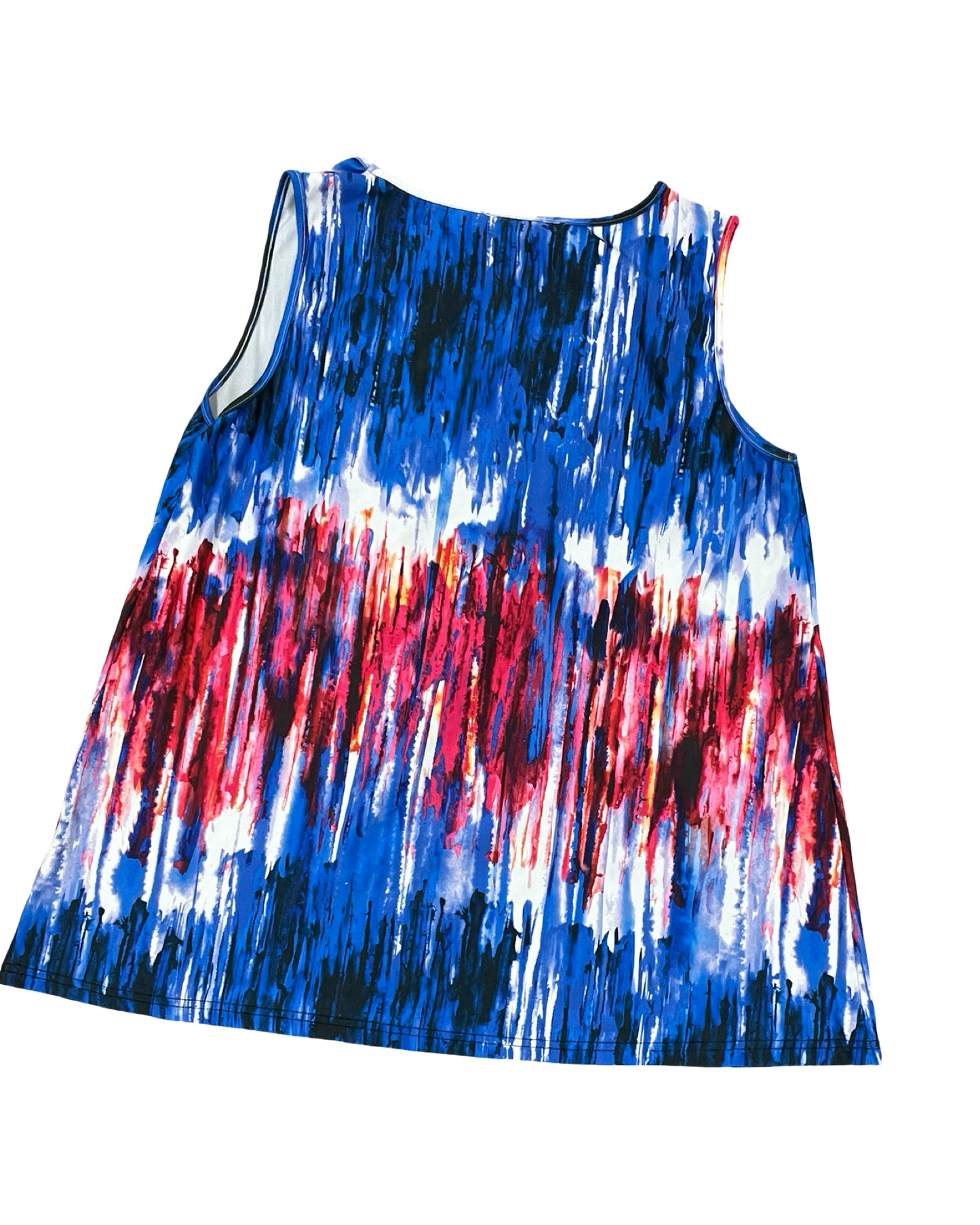 Top Sleeveless By Clothes Mentor In Blue, Size:1X