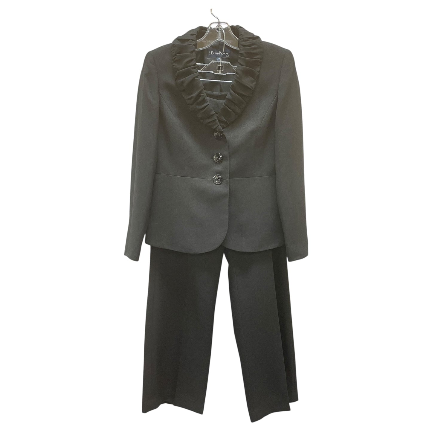 Pants Suit 2Pc By Evan-Picone In Black, Size:4P