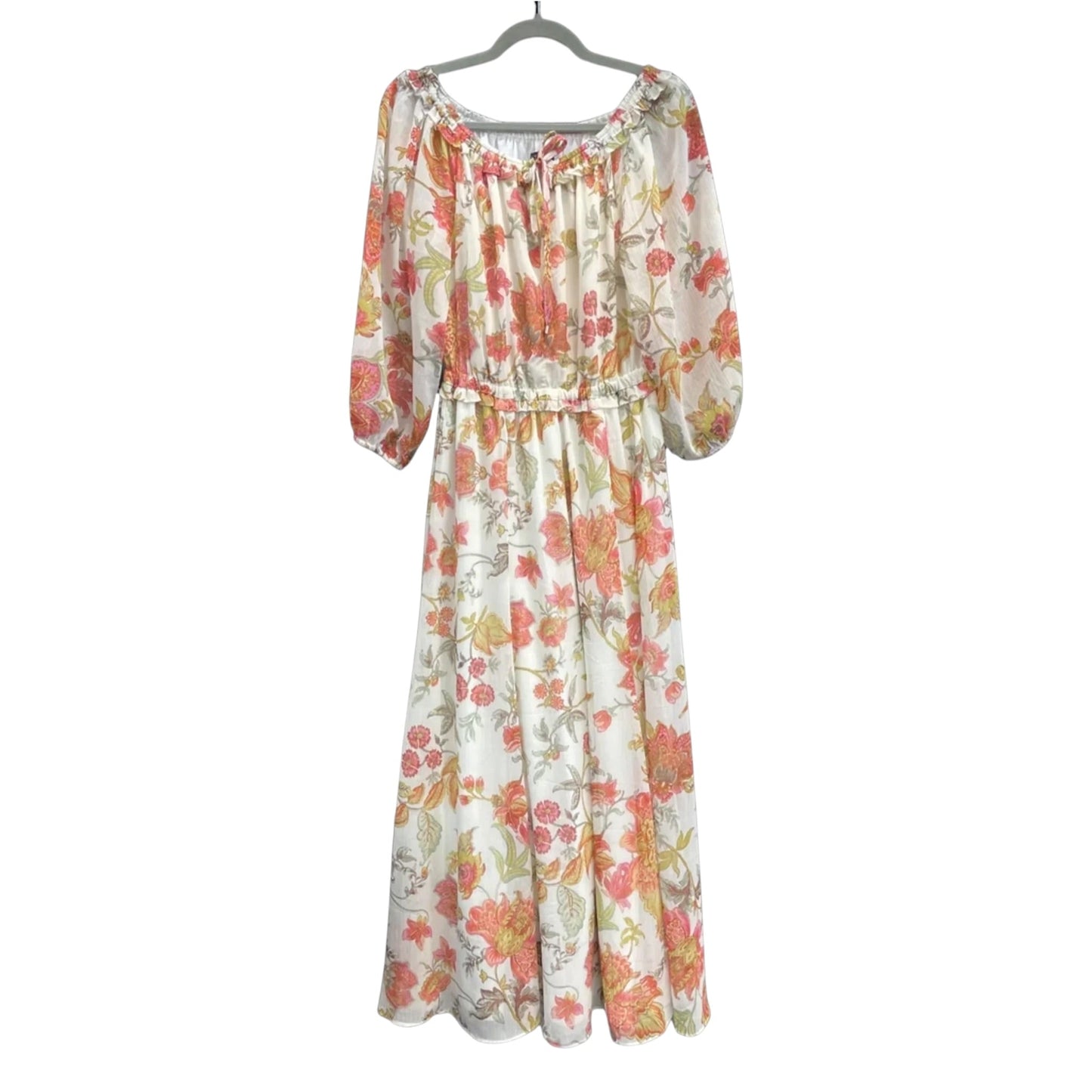 Dress Casual Maxi By 1.state In Red & White, Size: S
