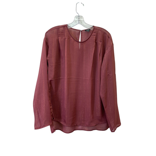 Top Ls By Express In Mauve, Size:M