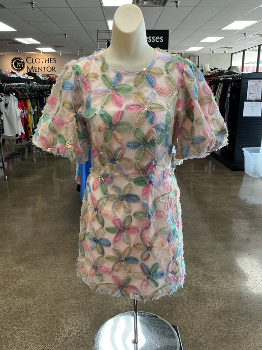 Dress Casual Short By Entro In Floral Print, Size:S