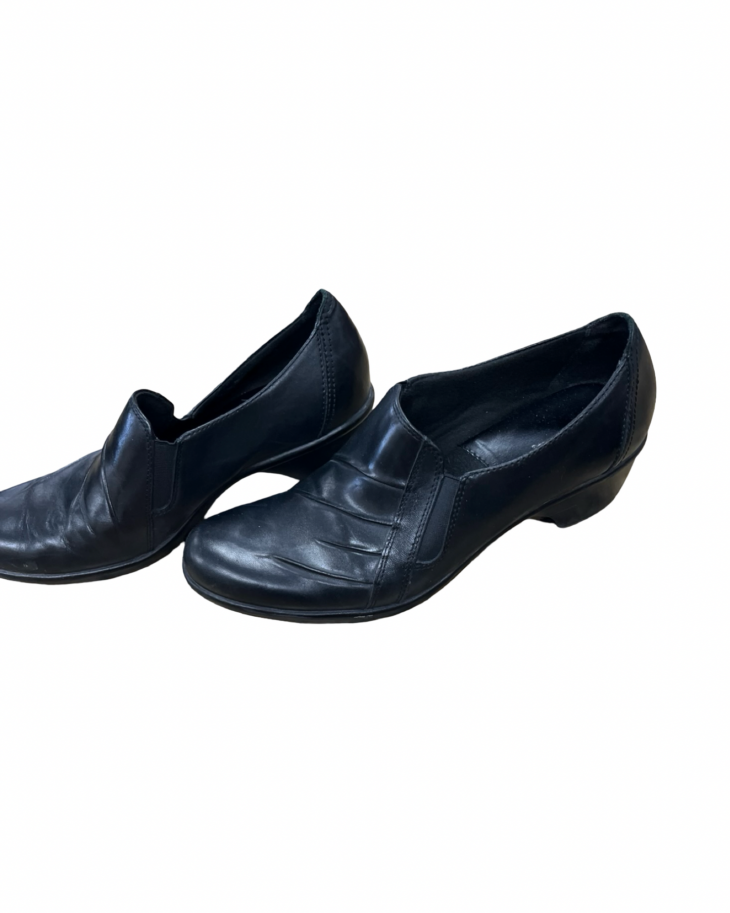 Shoes Heels Block By Clarks In Black, Size:10