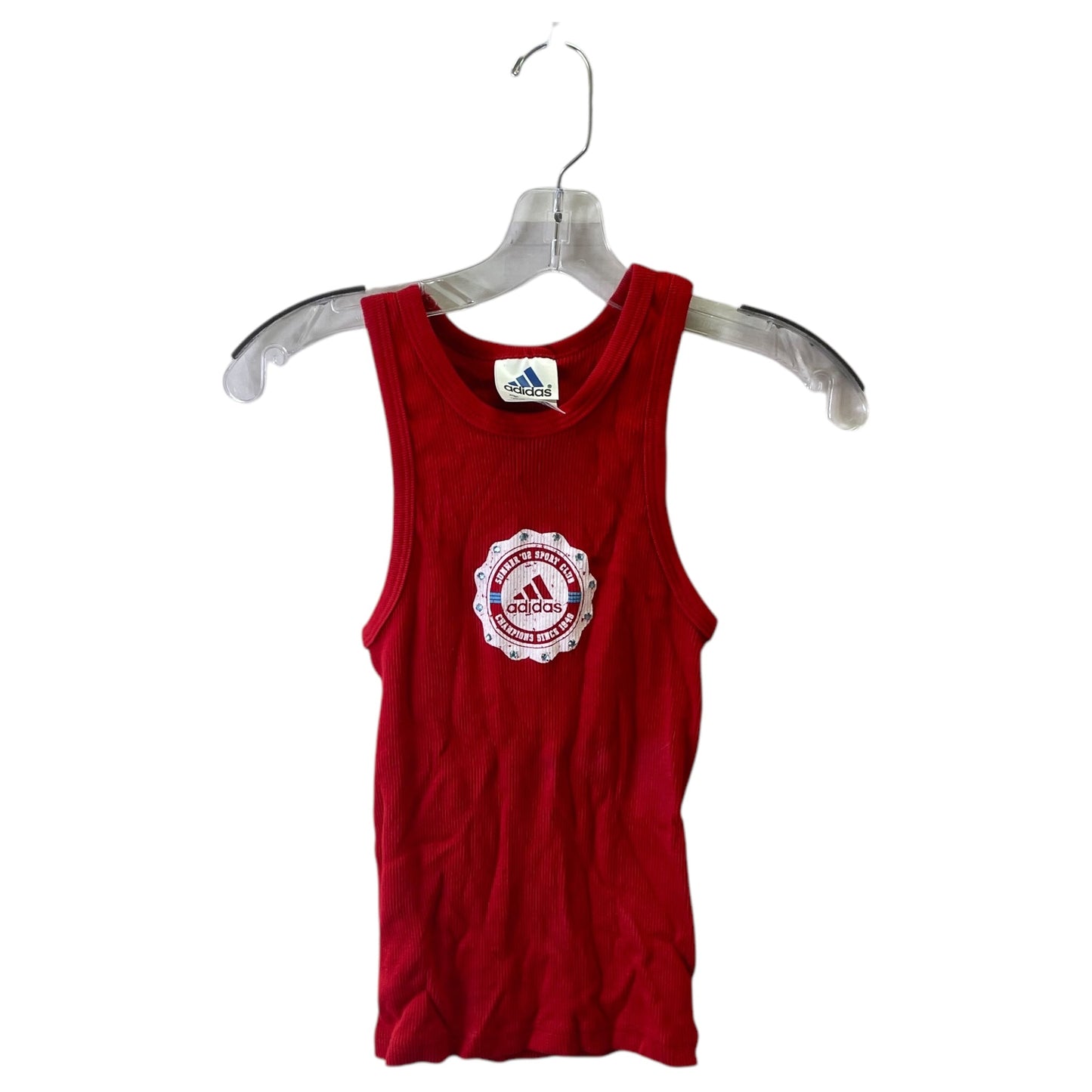 Athletic Tank Top By Adidas In Red, Size:S