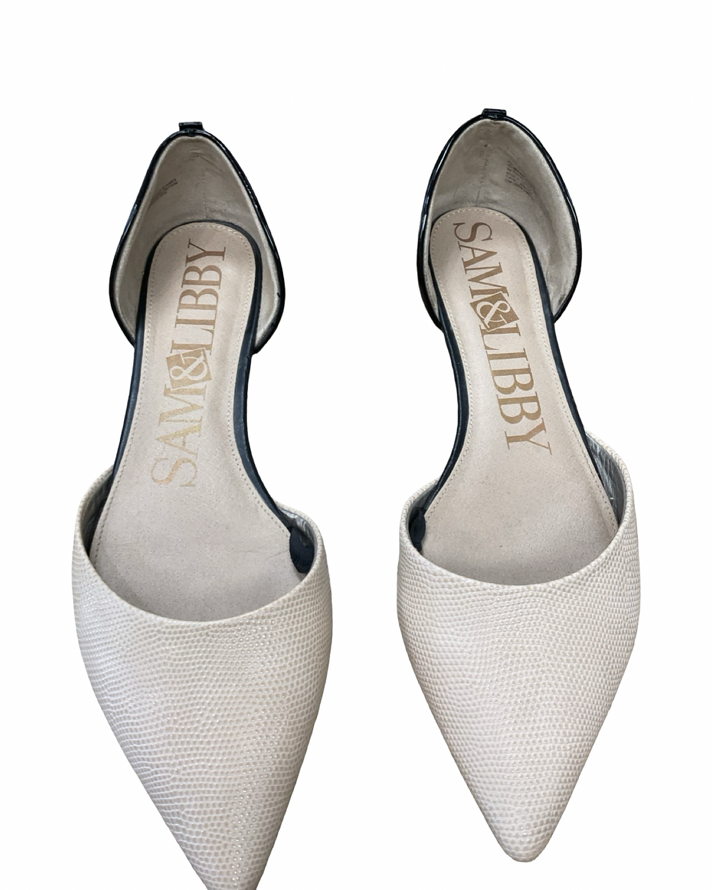 Shoes Flats By Sam And Libby In Black & Tan, Size:9.5