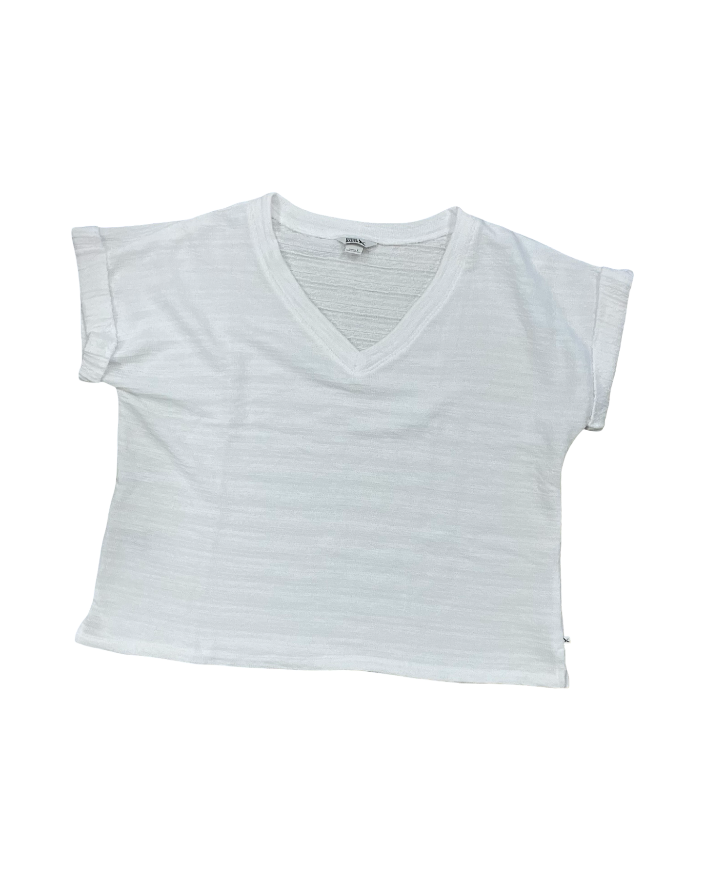 Top Ss By Eddie Bauer In White, Size:L