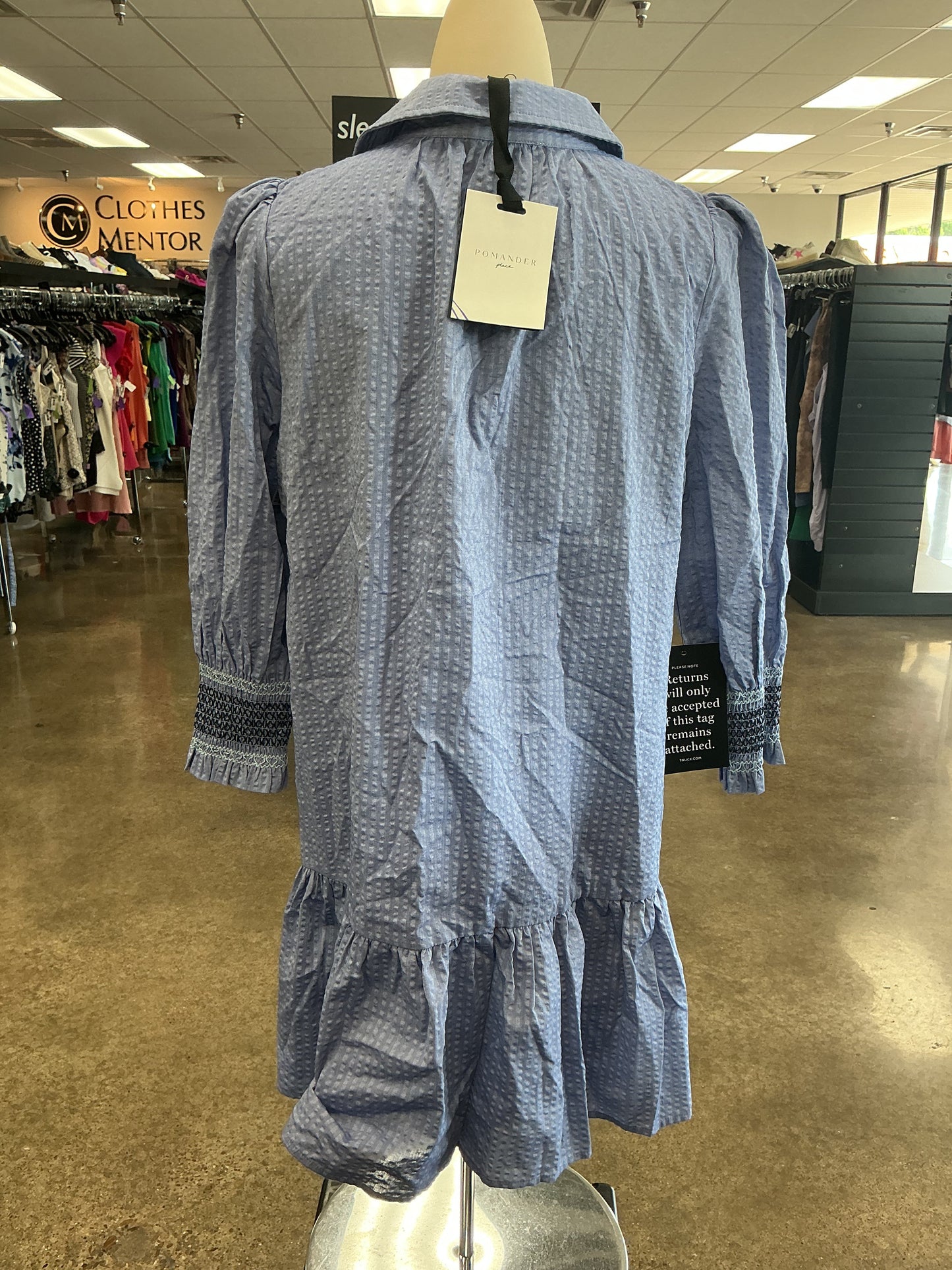 Dress Casual Short By Pomander Place In Blue, Size:S