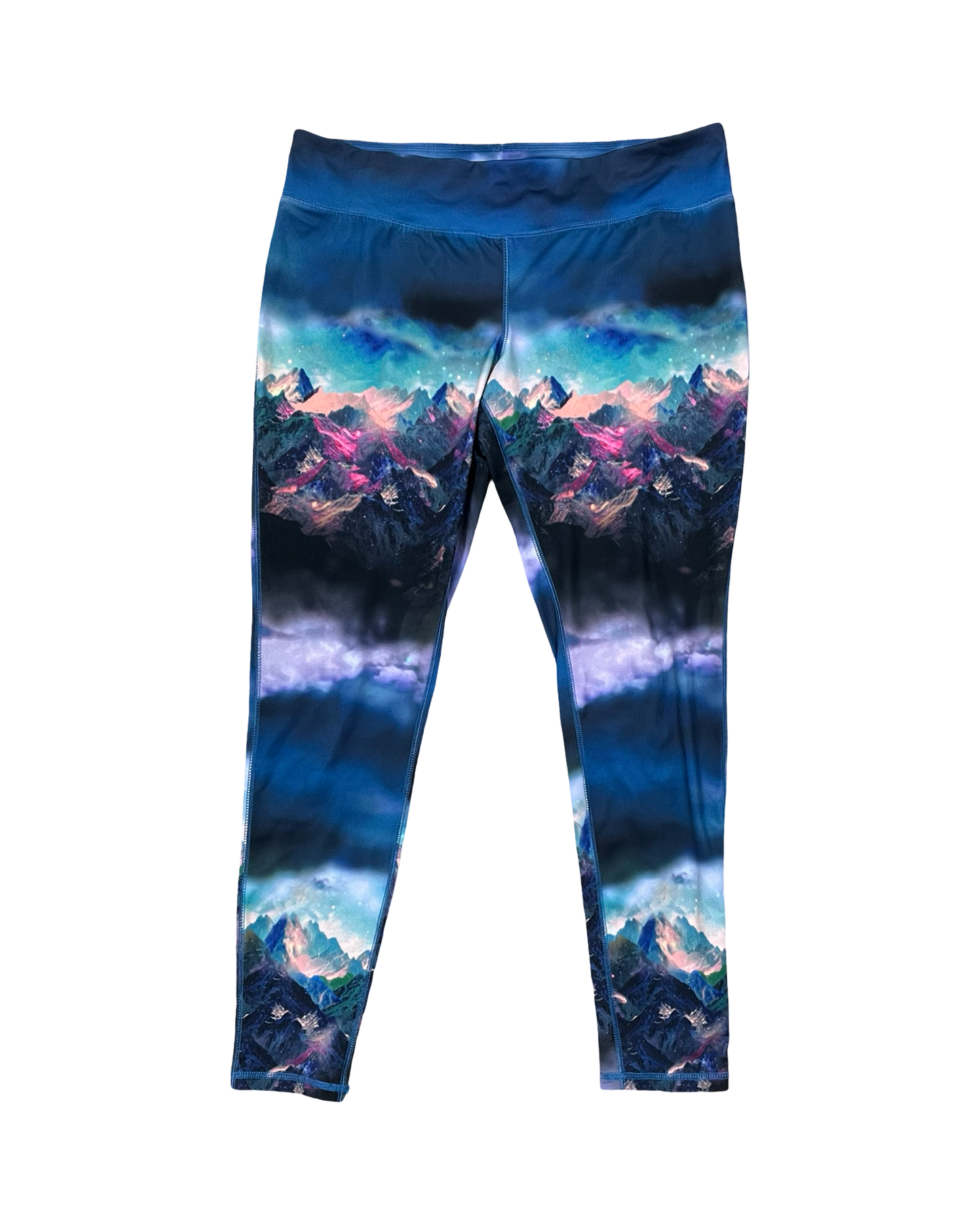 Athletic Leggings By Mossimo In Multi, Size:Xl