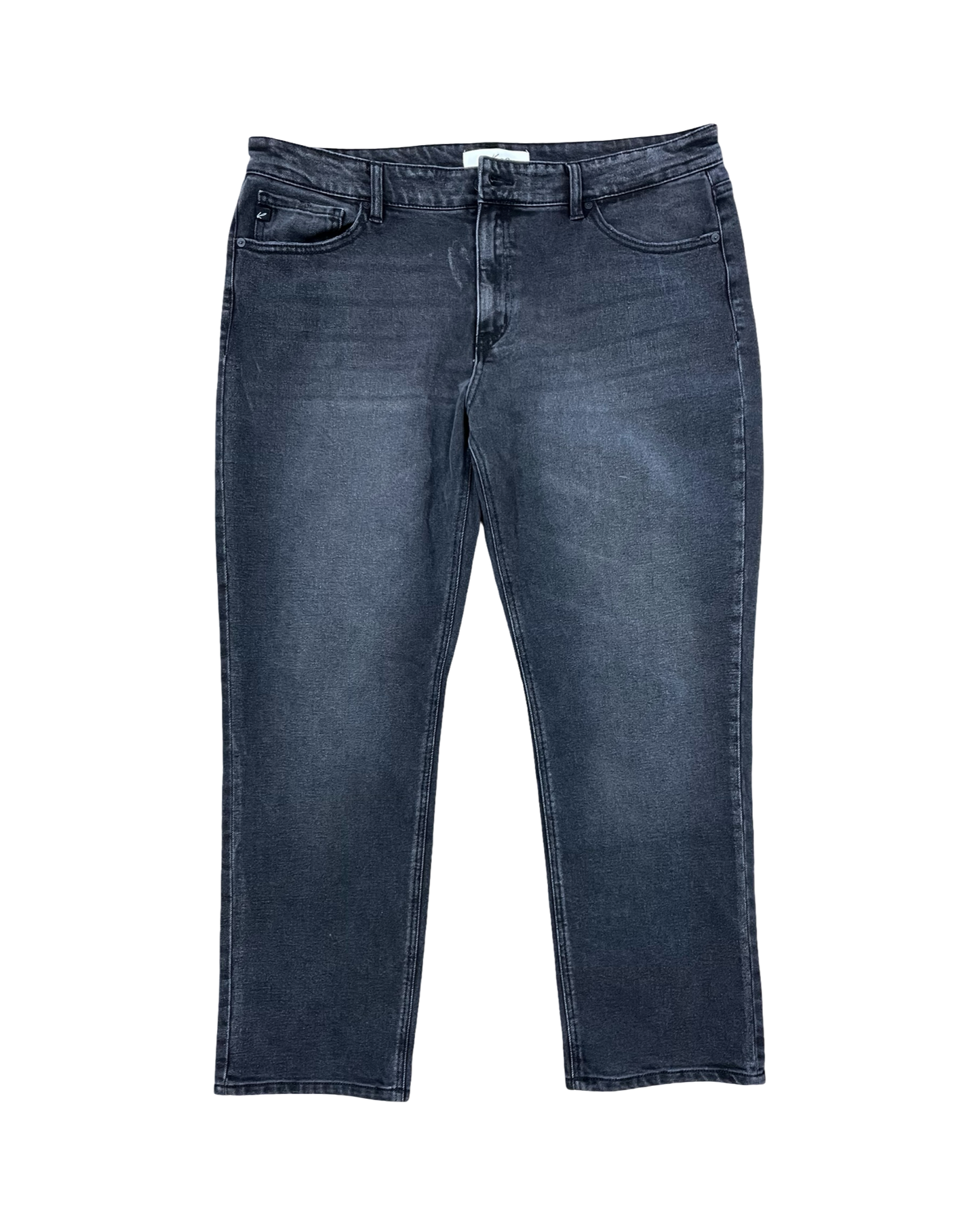 Jeans Straight By Clothes Mentor In Blue Denim, Size:12