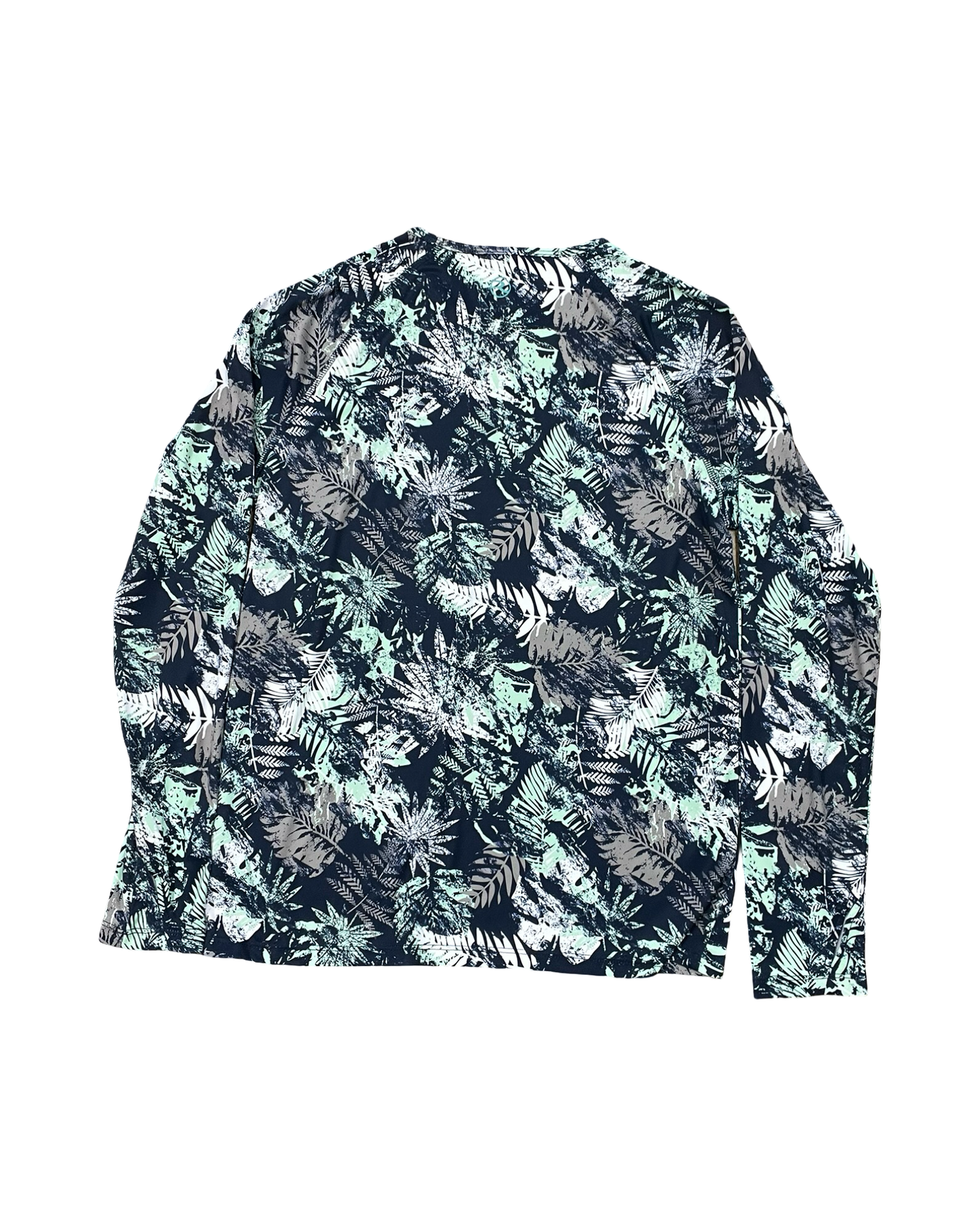 Top Ls By Clothes Mentor In Blue & Green, Size:L