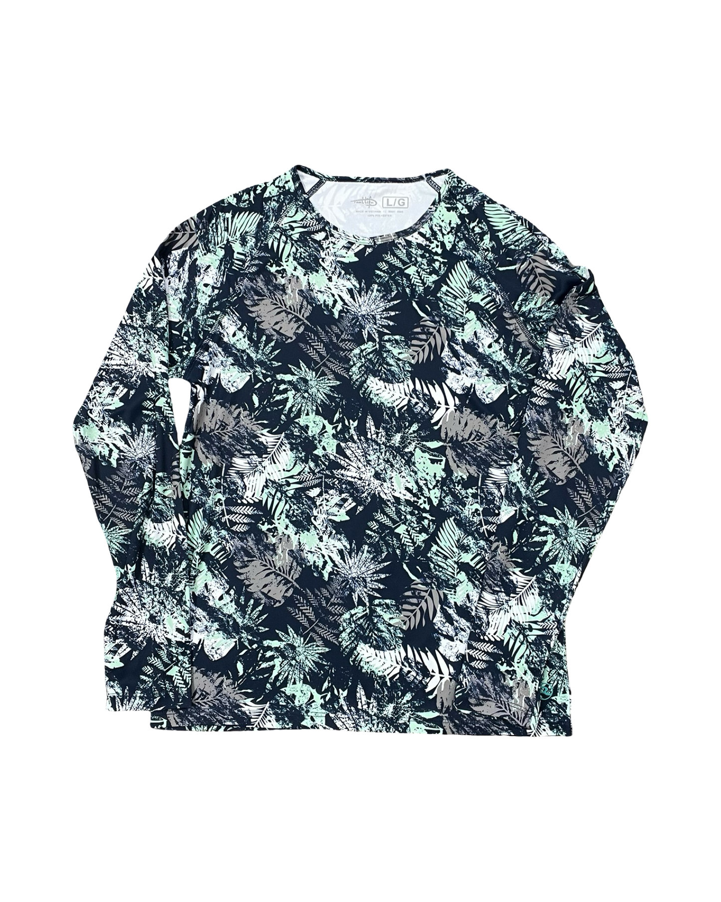 Top Ls By Clothes Mentor In Blue & Green, Size:L