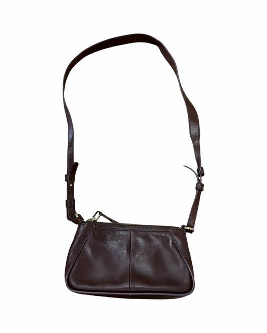 Crossbody Leather By Hobo Intl In Brown, Size:Small