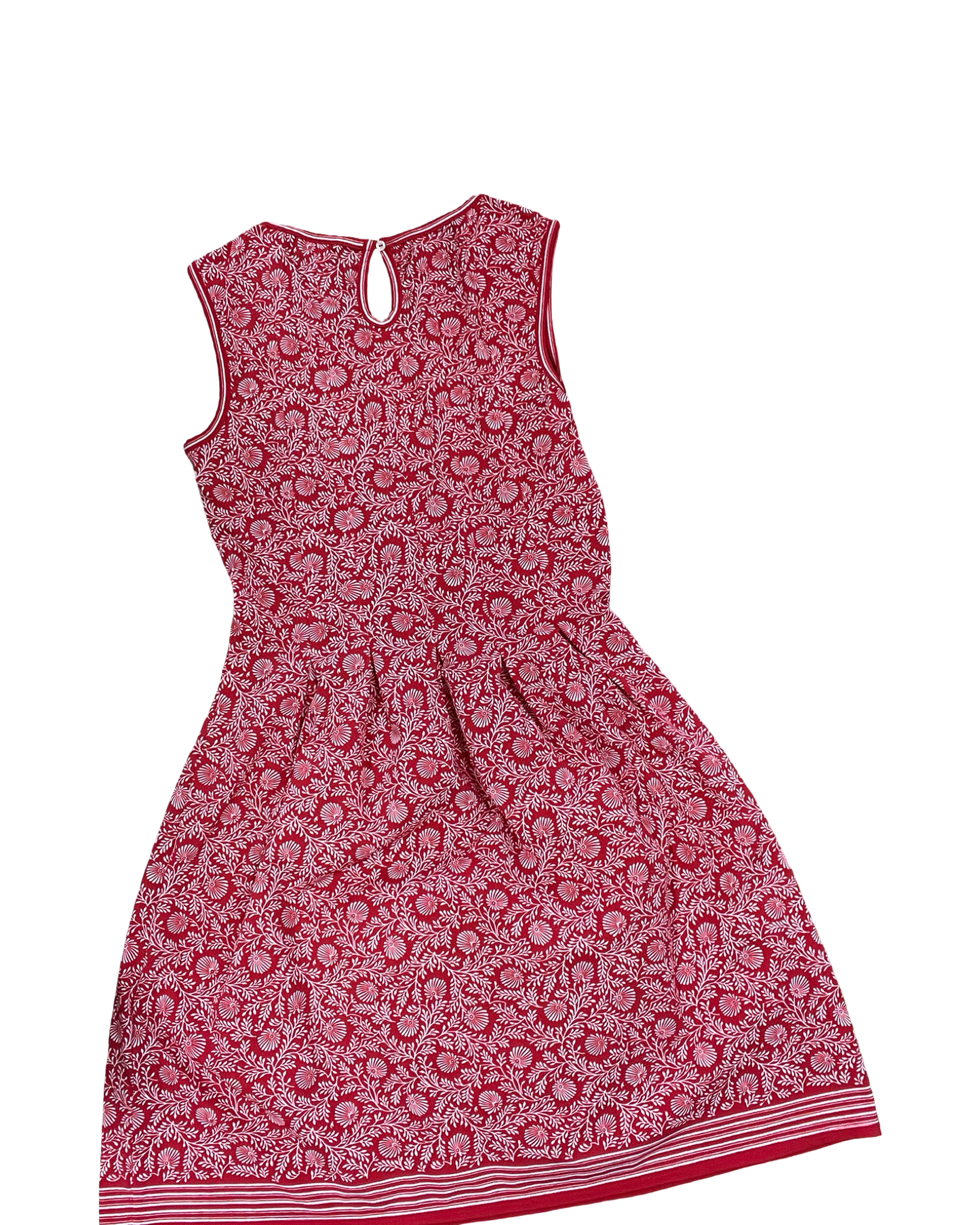 Dress Work By Max Studio In Red & White, Size:M