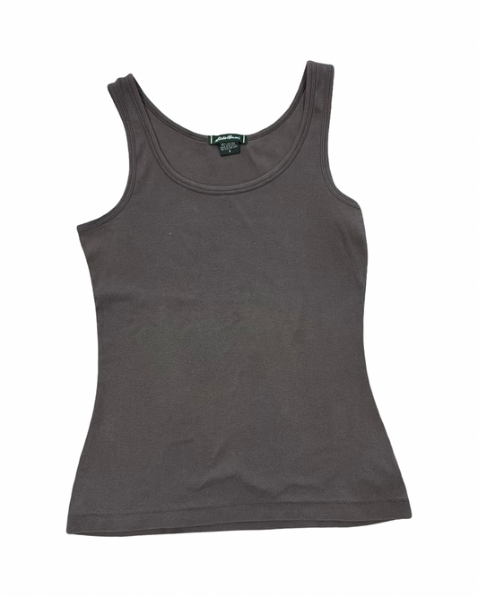 Tank Top By Eddie Bauer In Brown, Size:S