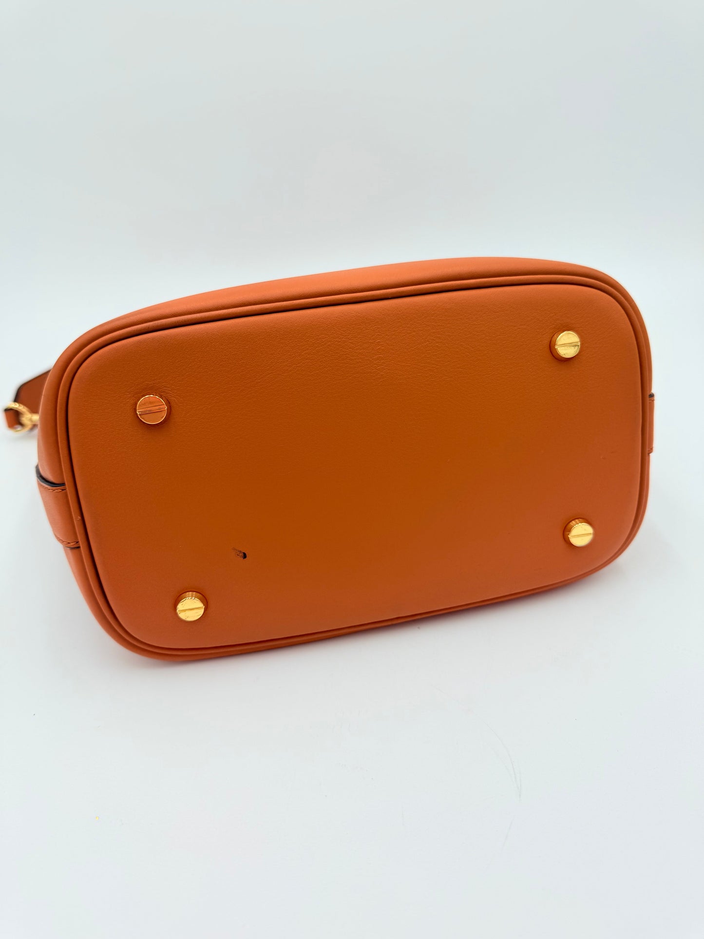 Handbag Luxury Designer By Mcm In Brown, Size:Medium